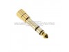 Adaptador stereo plug 6.3 a jack 3.5 mm